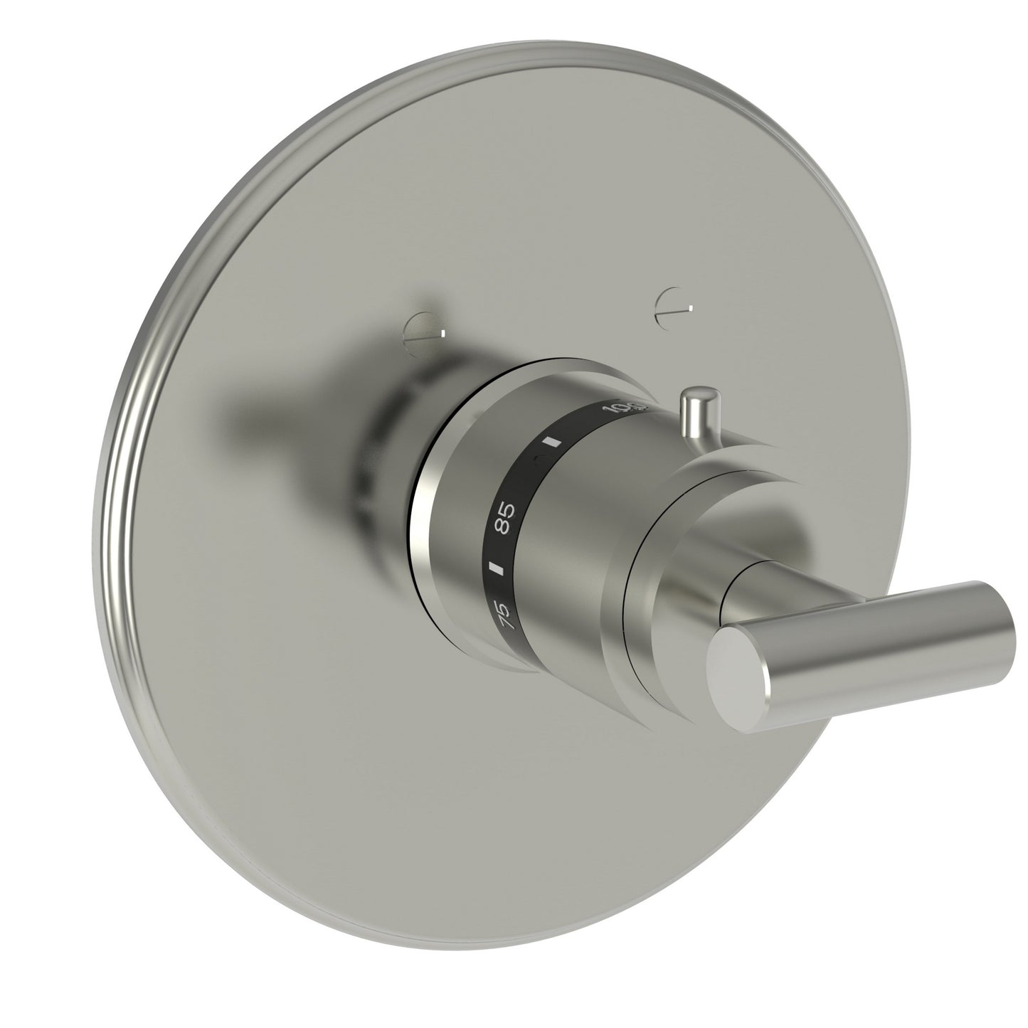 Newport Brass 3-994LTR East Linear 3/4" Round Thermostatic Trim Plate with Handle
