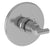 Newport Brass 3-994LTR East Linear 3/4" Round Thermostatic Trim Plate with Handle