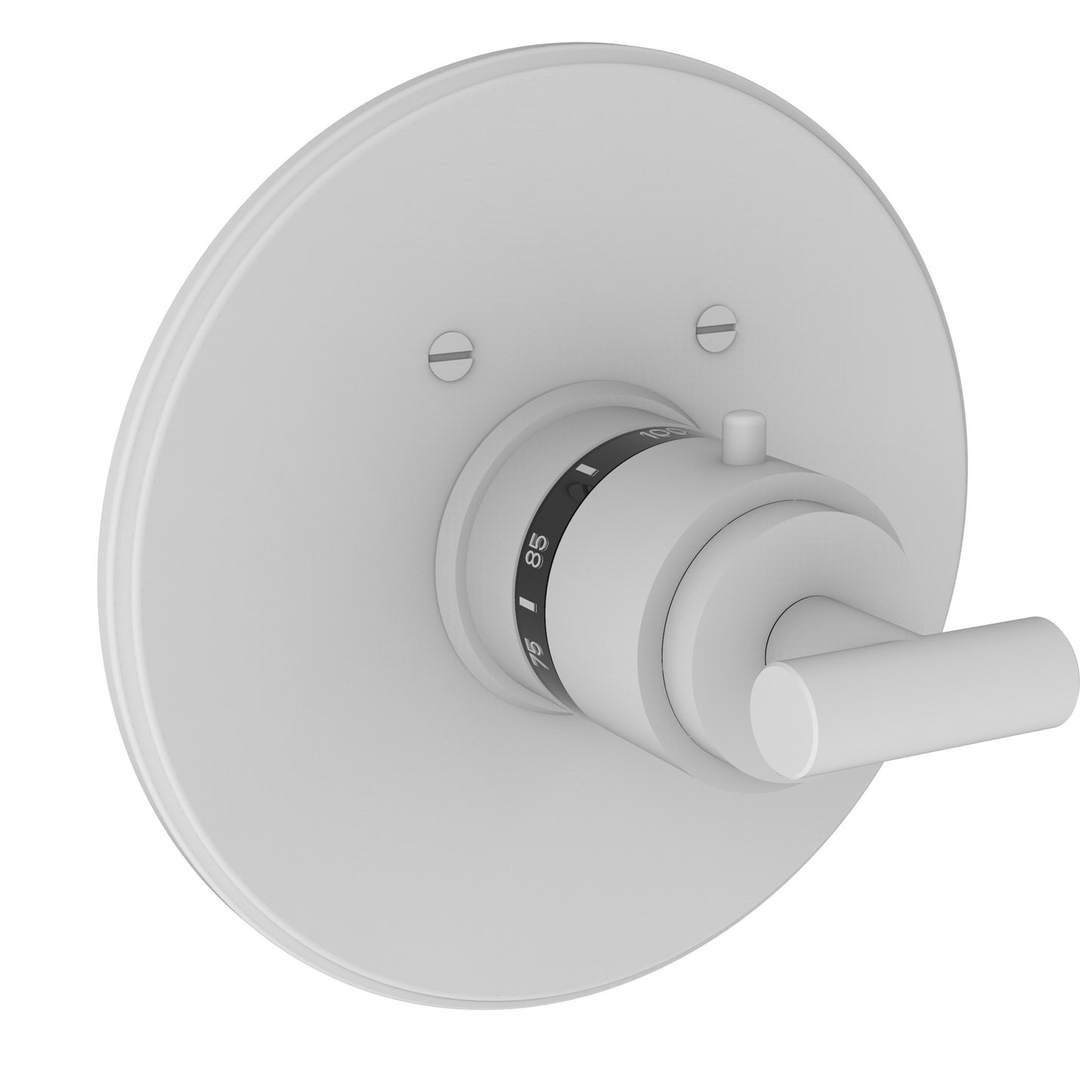 Newport Brass 3-994LTR East Linear 3/4" Round Thermostatic Trim Plate with Handle