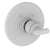 Newport Brass 3-994LTR East Linear 3/4" Round Thermostatic Trim Plate with Handle