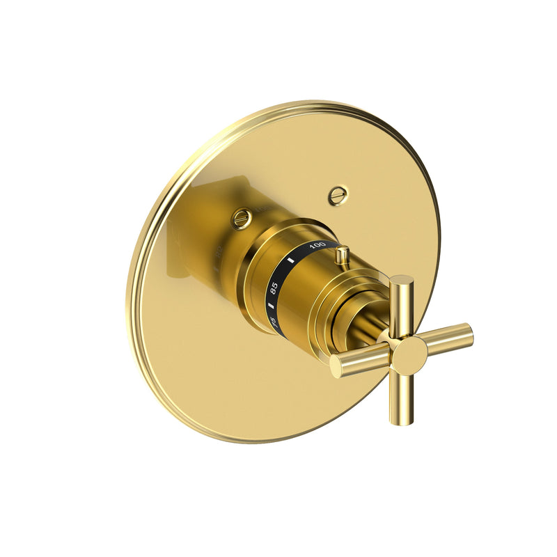 Newport Brass 3-994TR East Linear 3/4" Round Thermostatic Trim Plate with Handle