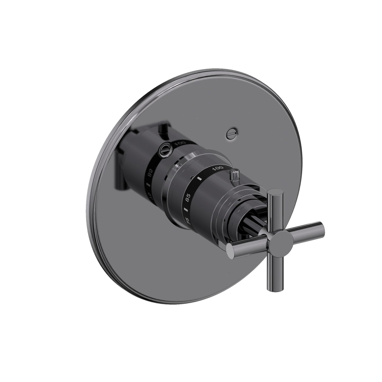 Newport Brass 3-994TR East Linear 3/4" Round Thermostatic Trim Plate With Handle