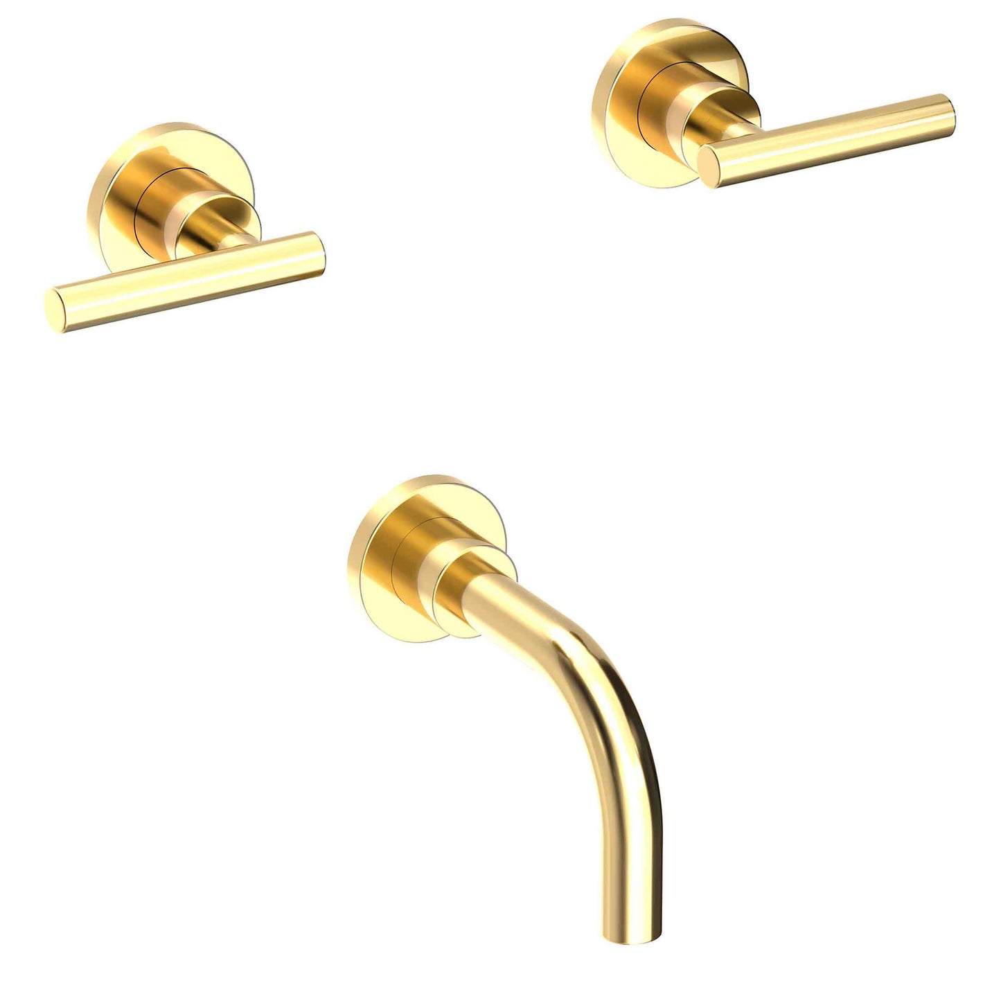 Newport Brass 3-995L East Linear Wall Mount Tub Faucet