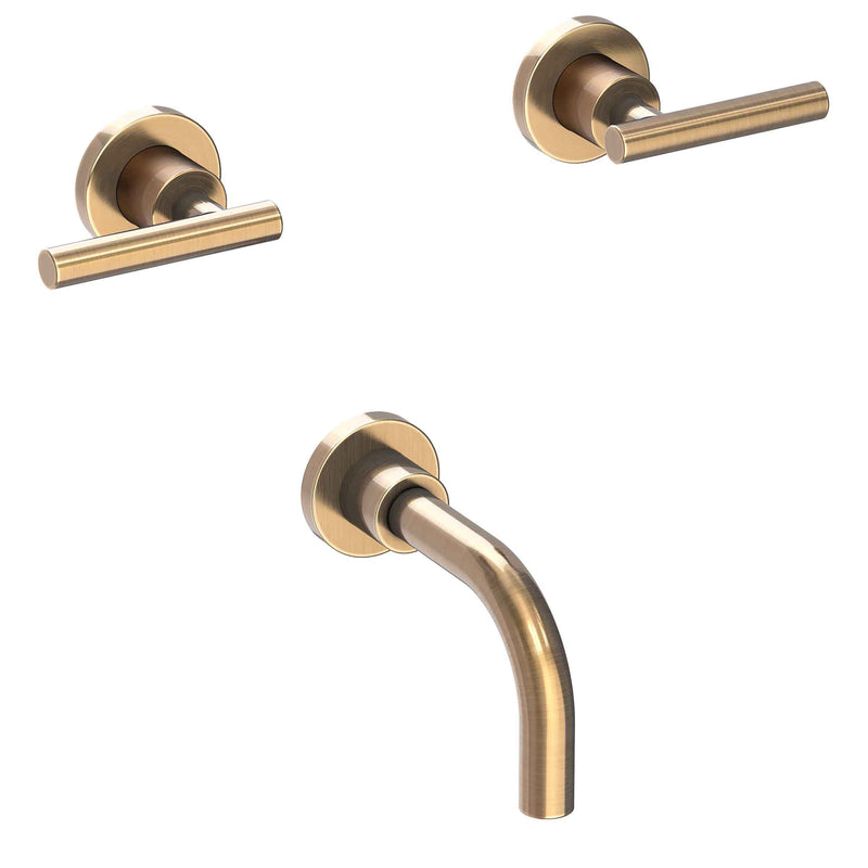 Newport Brass 3-995L East Linear Wall Mount Tub Faucet