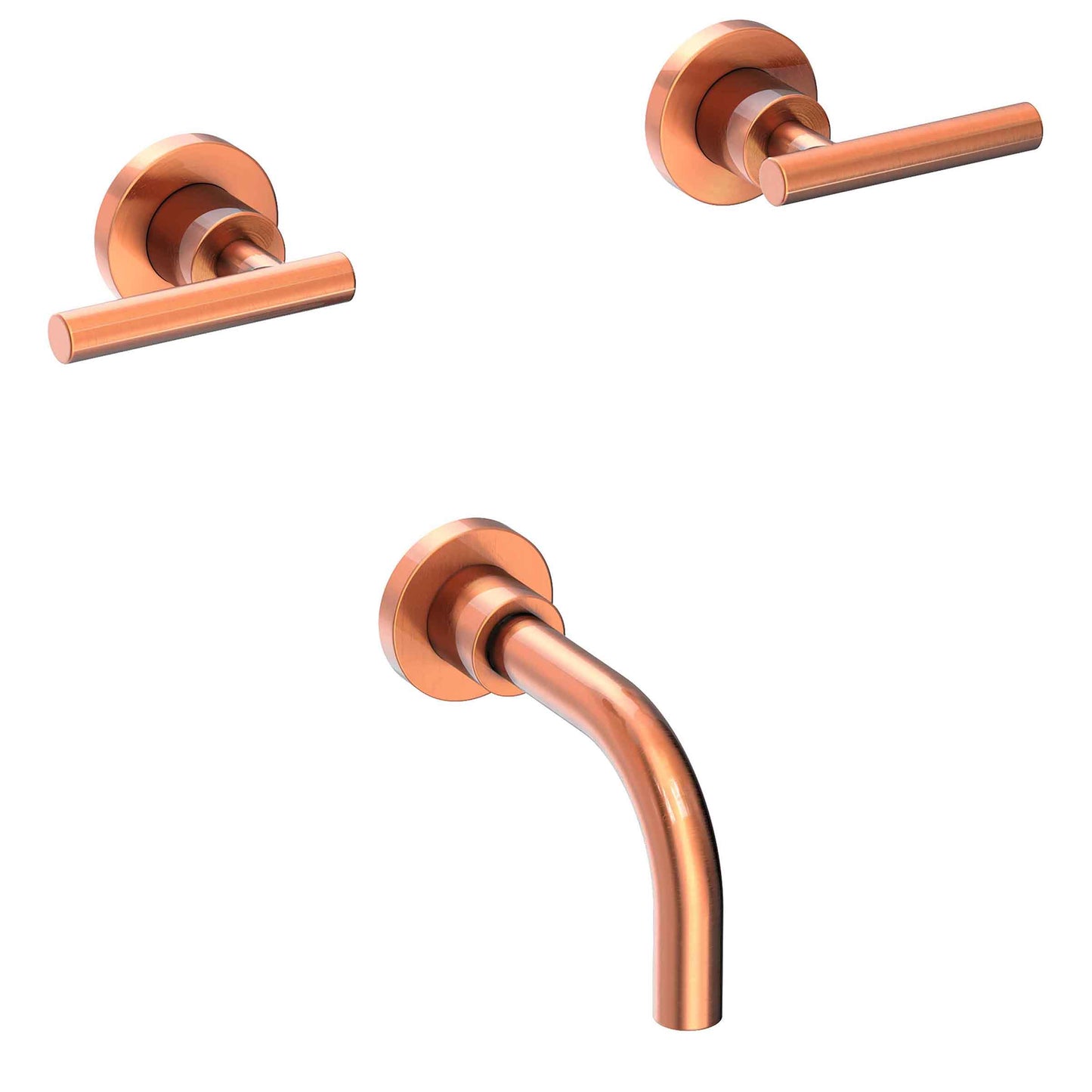 Newport Brass 3-995L East Linear Wall Mount Tub Faucet