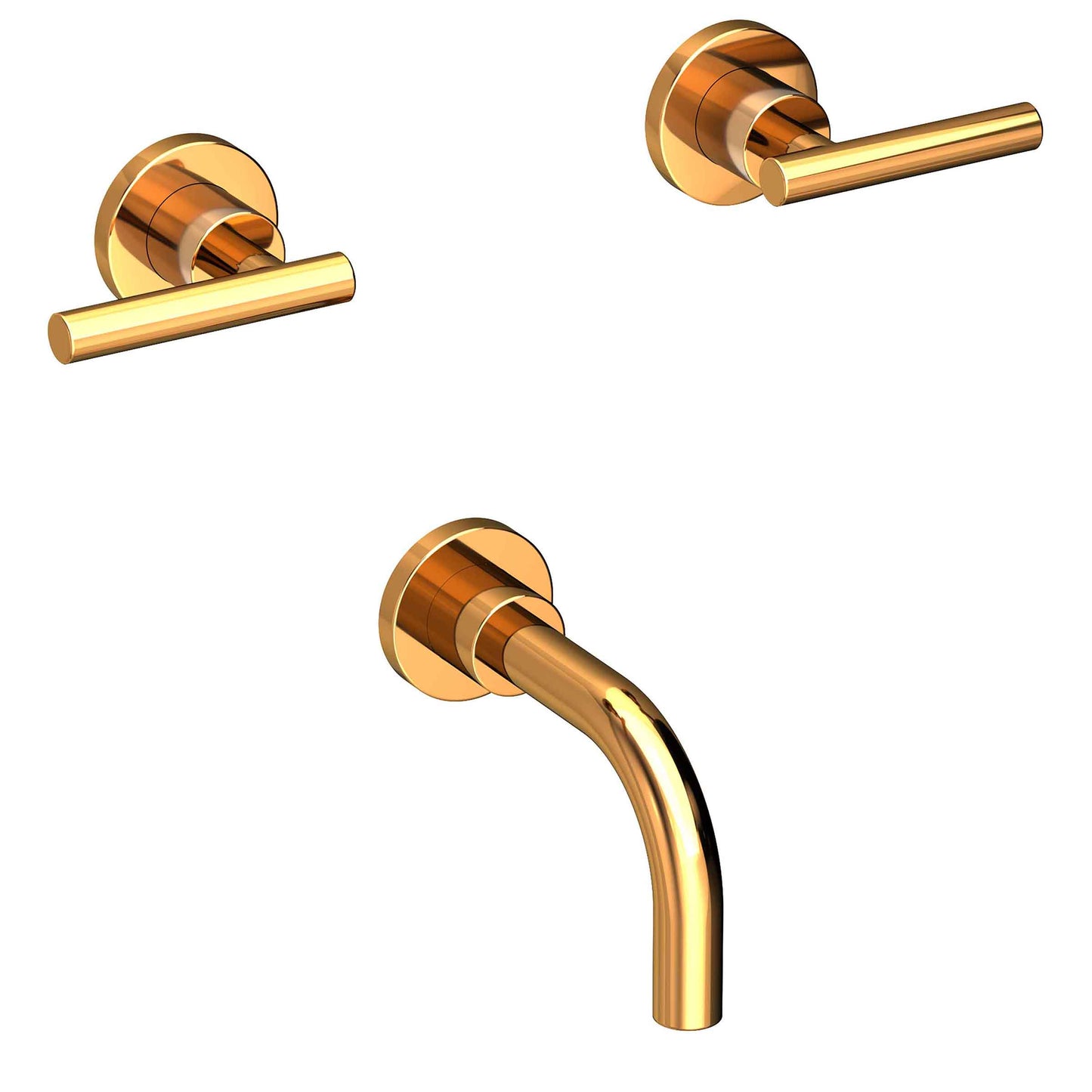 Newport Brass 3-995L East Linear Wall Mount Tub Faucet