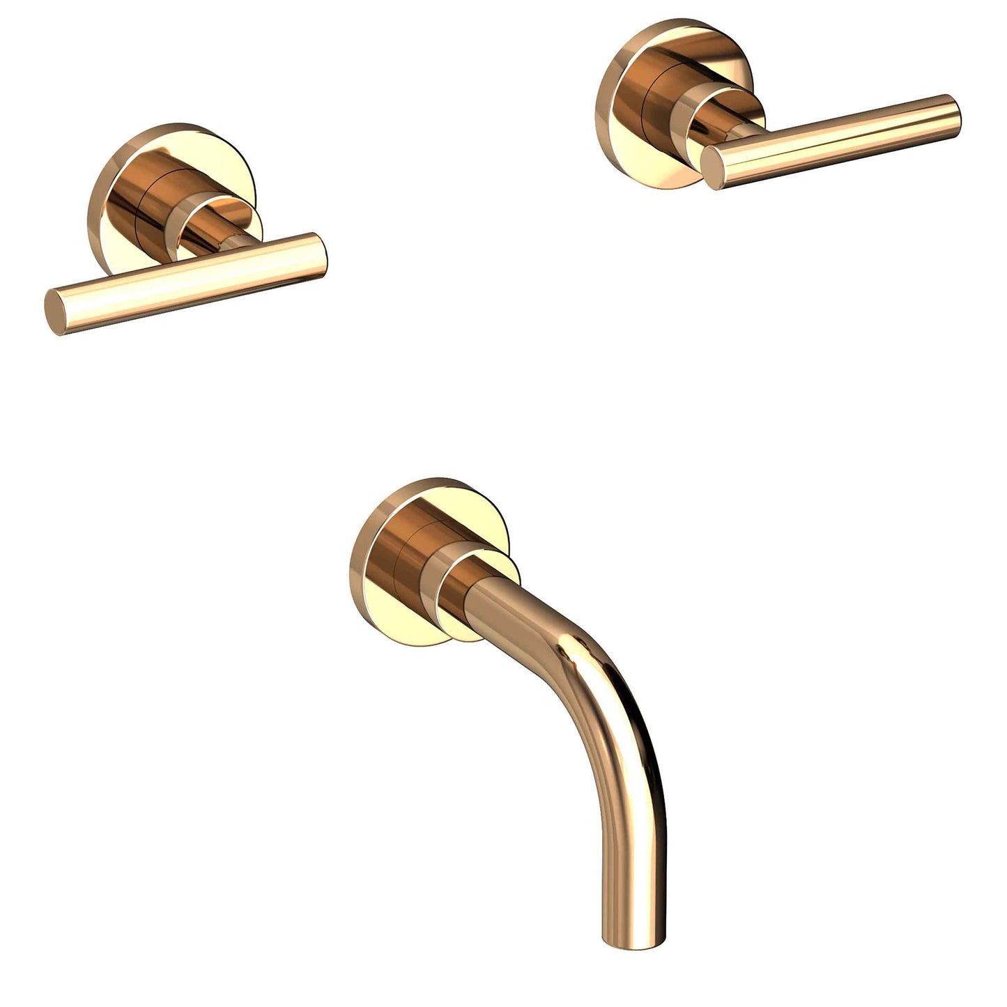 Newport Brass 3-995L East Linear Wall Mount Tub Faucet