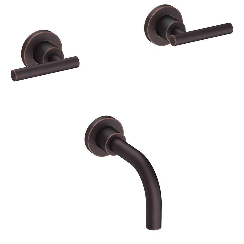Newport Brass 3-995L East Linear Wall Mount Tub Faucet