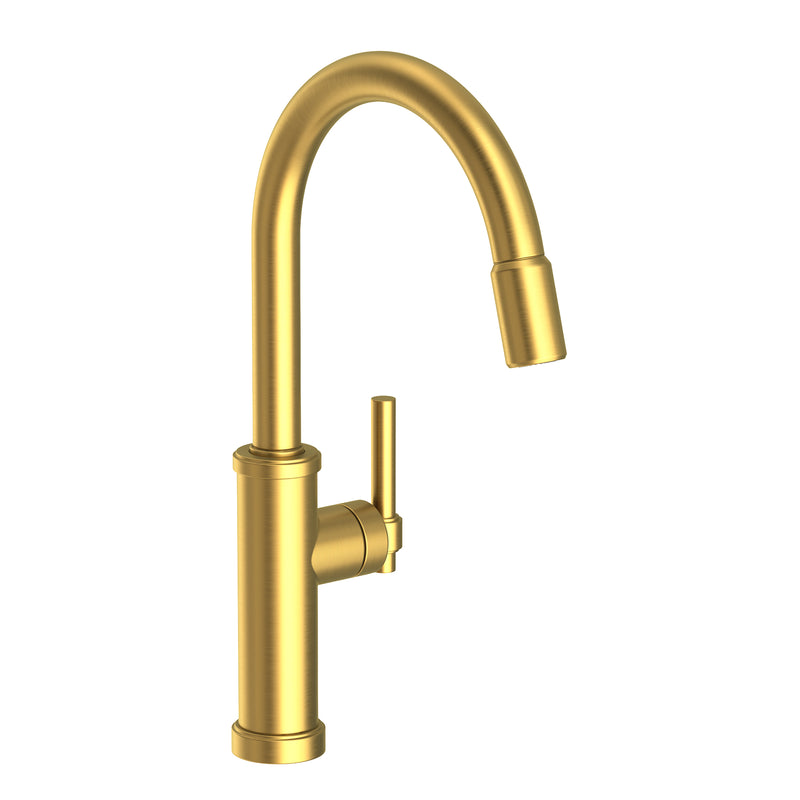 Newport Brass 3180-5113 Seager Pull-Down Kitchen Faucet