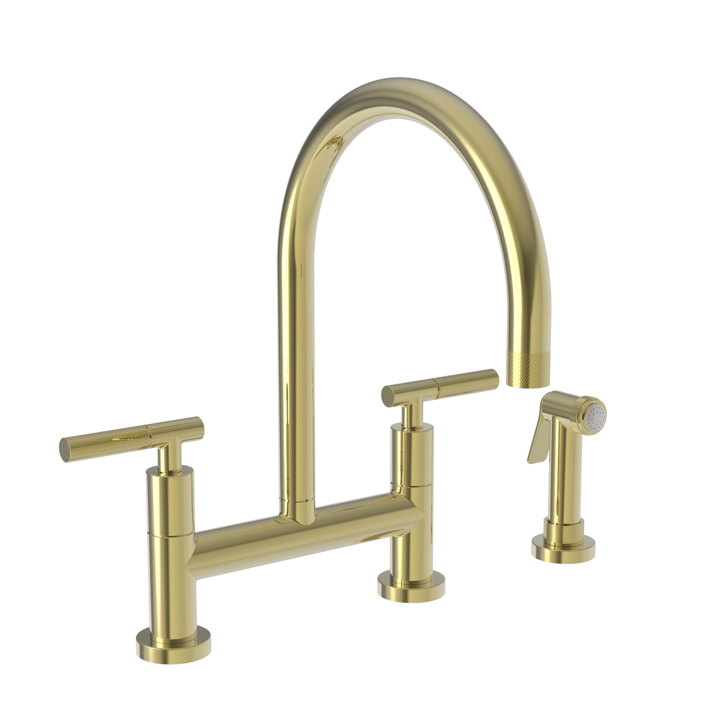 Newport Brass 3290-5413 Muncy Kitchen Bridge Faucet With Side Spray