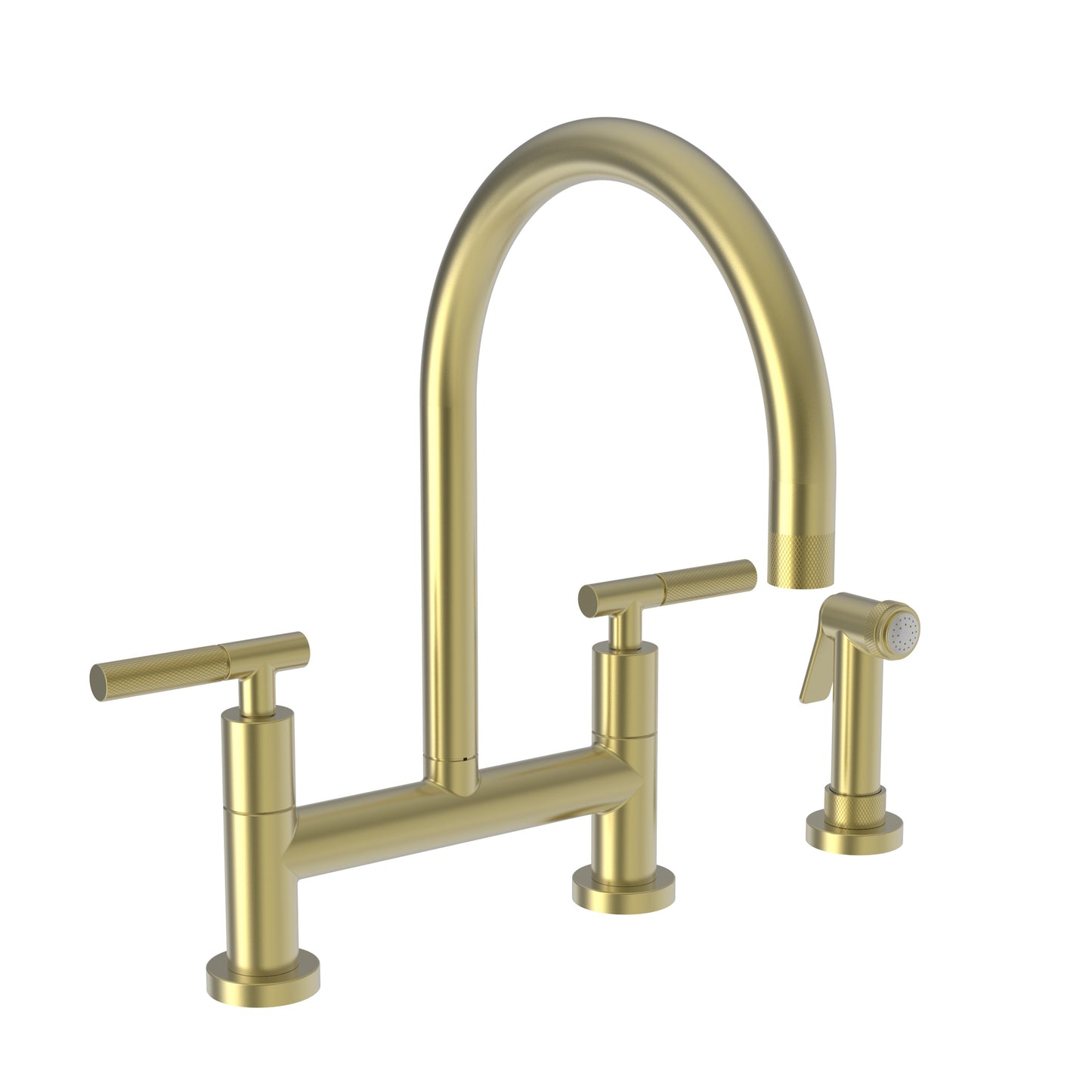 Newport Brass 3290-5413 Muncy Kitchen Bridge Faucet With Side Spray