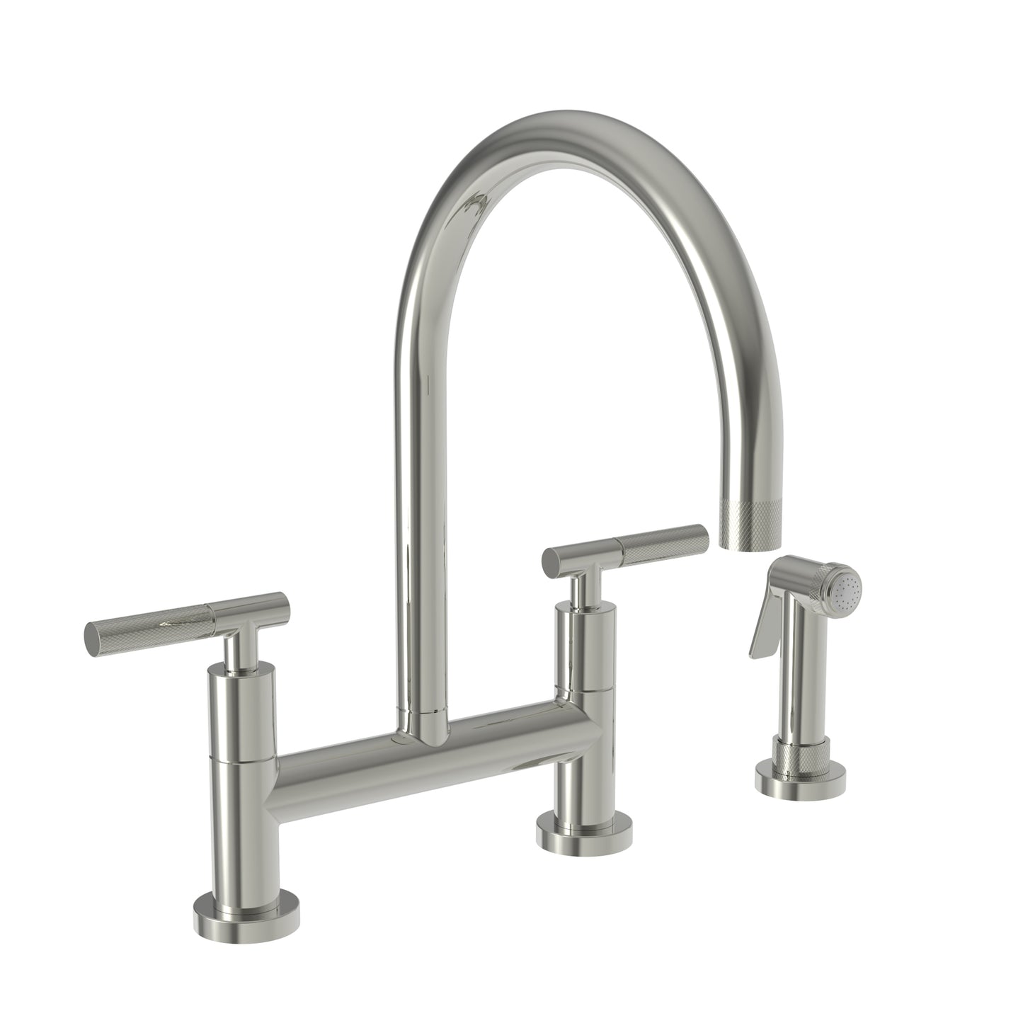 Newport Brass 3290-5413 Muncy Kitchen Bridge Faucet With Side Spray