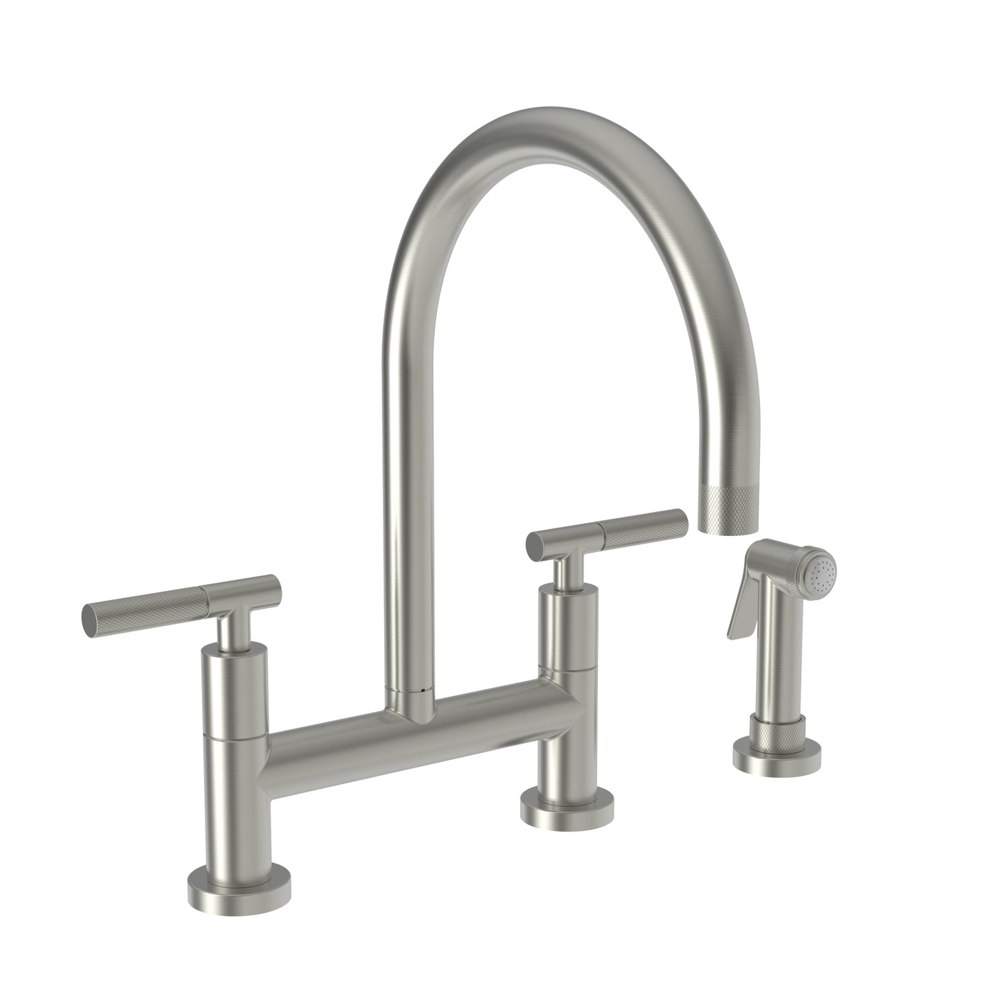 Newport Brass 3290-5413 Muncy Kitchen Bridge Faucet With Side Spray