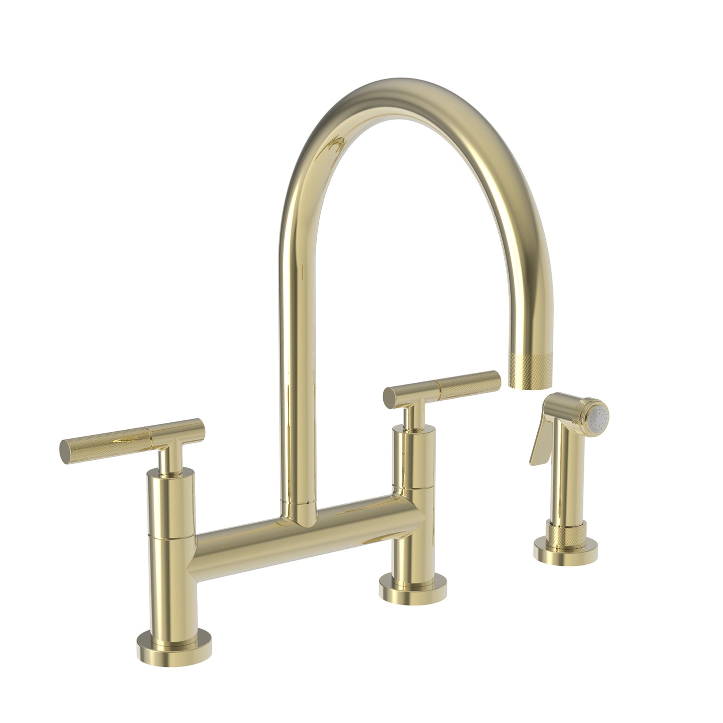 Newport Brass 3290-5413 Muncy Kitchen Bridge Faucet With Side Spray