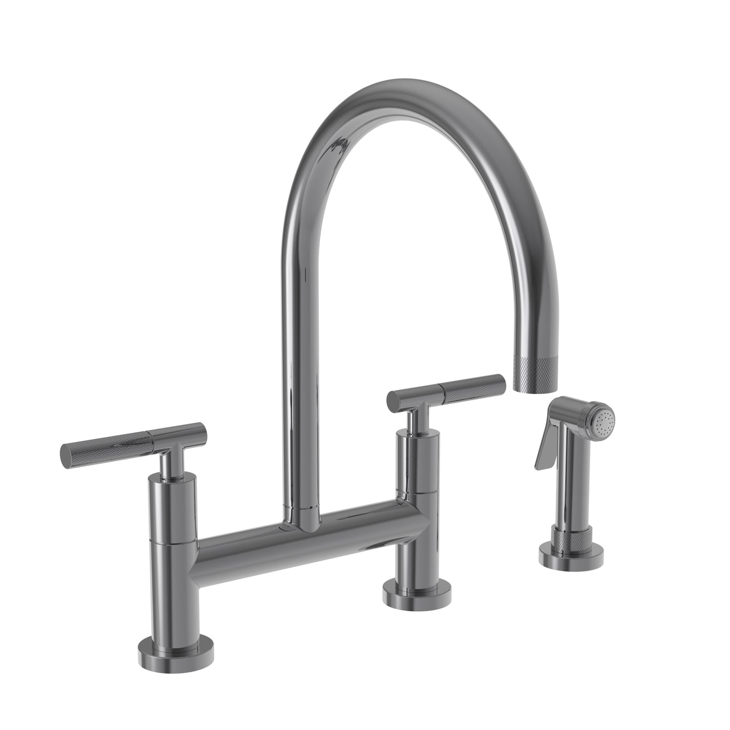 Newport Brass 3290-5413 Muncy Kitchen Bridge Faucet With Side Spray