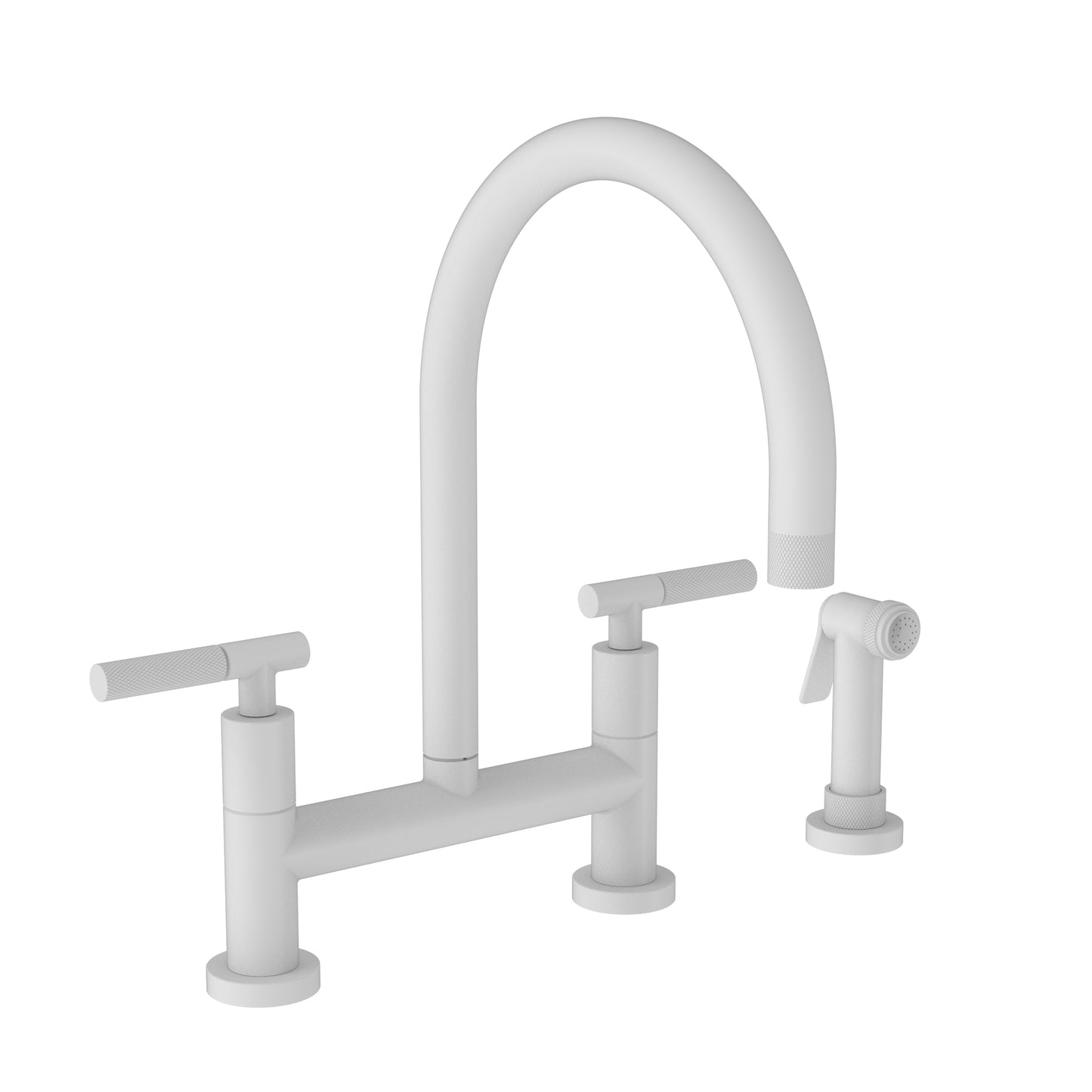 Newport Brass 3290-5413 Muncy Kitchen Bridge Faucet With Side Spray