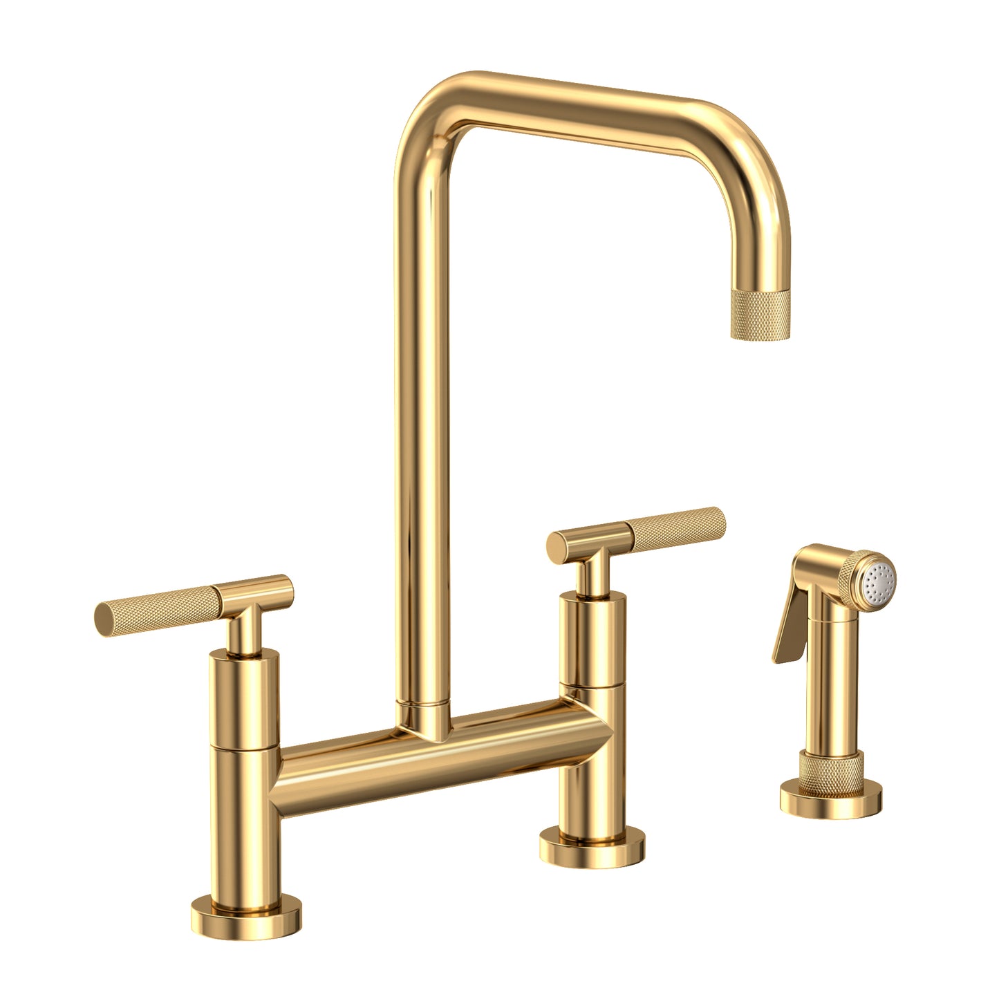 Newport Brass 3360-5413 Muncy Kitchen Bridge Faucet with Side Spray