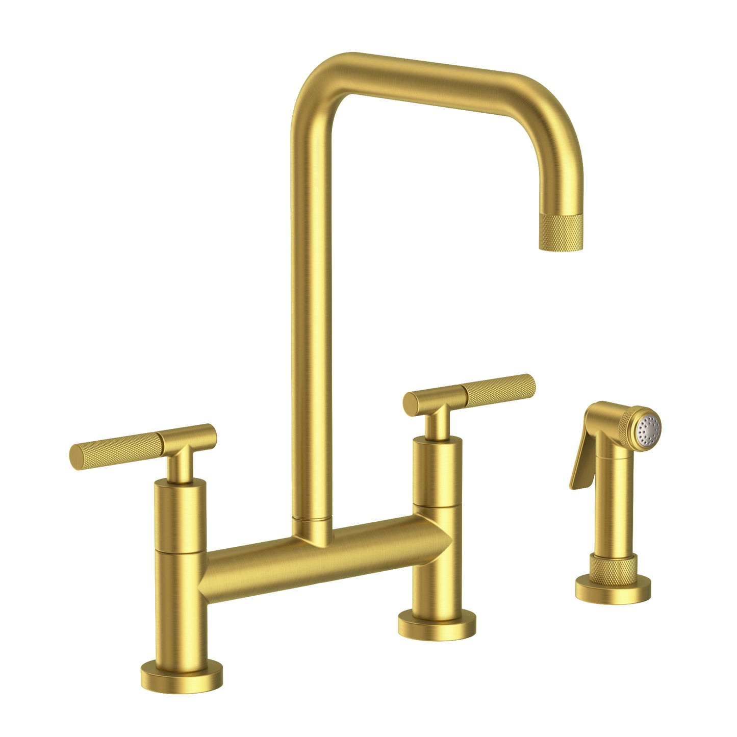 Newport Brass 3360-5413 Muncy Kitchen Bridge Faucet with Side Spray
