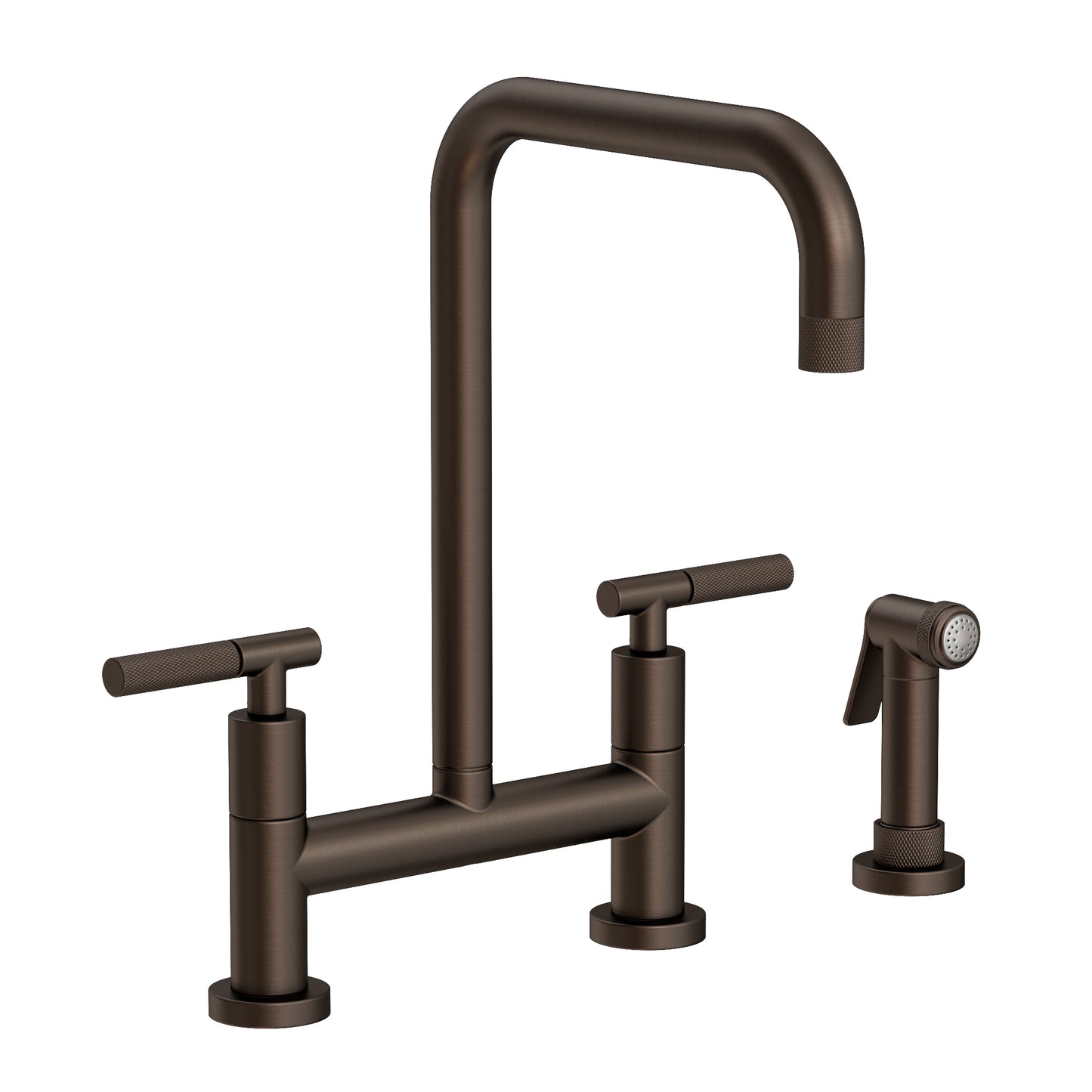 Newport Brass 3360-5413 Muncy Kitchen Bridge Faucet with Side Spray