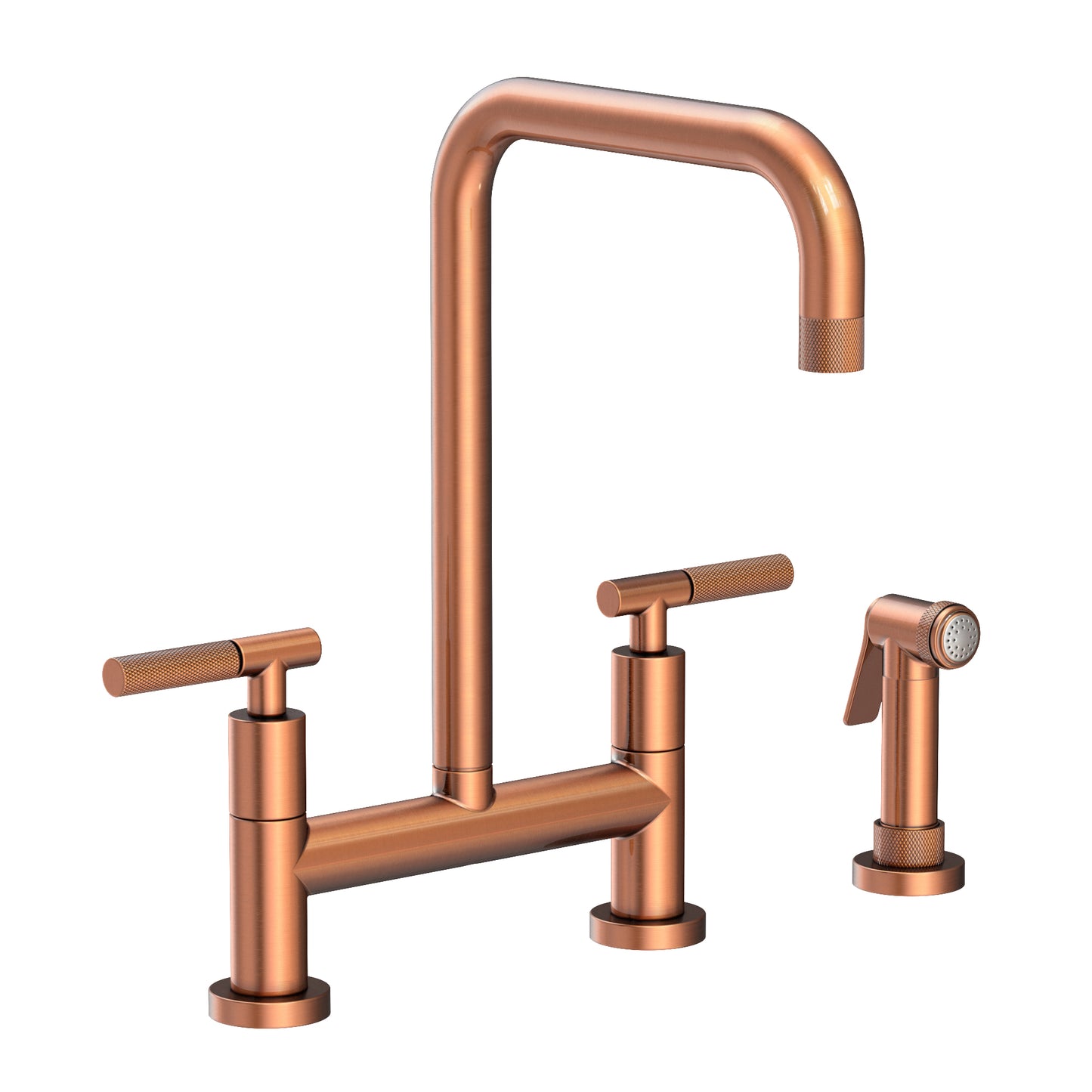 Newport Brass 3360-5413 Muncy Kitchen Bridge Faucet with Side Spray