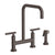 Newport Brass 3360-5413 Muncy Kitchen Bridge Faucet with Side Spray