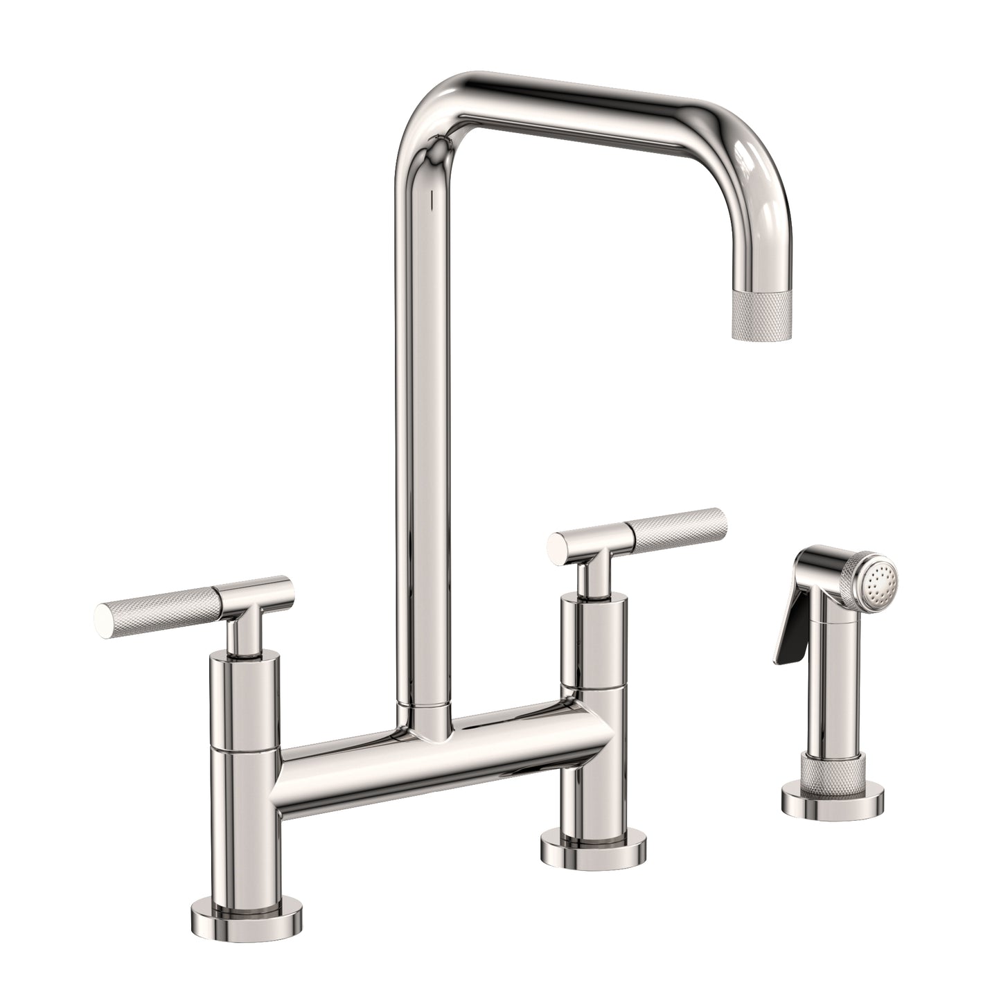 Newport Brass 3360-5413 Muncy Kitchen Bridge Faucet with Side Spray