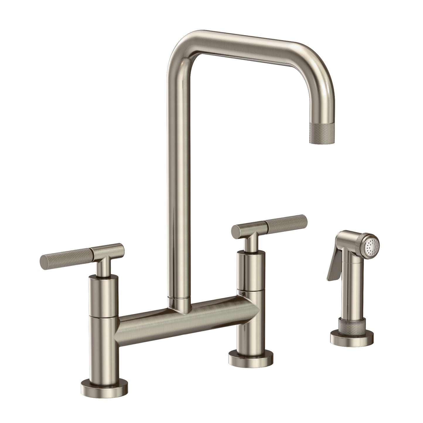 Newport Brass 3360-5413 Muncy Kitchen Bridge Faucet with Side Spray