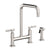 Newport Brass 3360-5413 Muncy Kitchen Bridge Faucet with Side Spray
