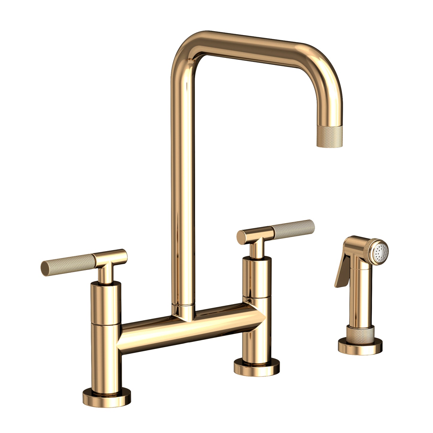Newport Brass 3360-5413 Muncy Kitchen Bridge Faucet with Side Spray