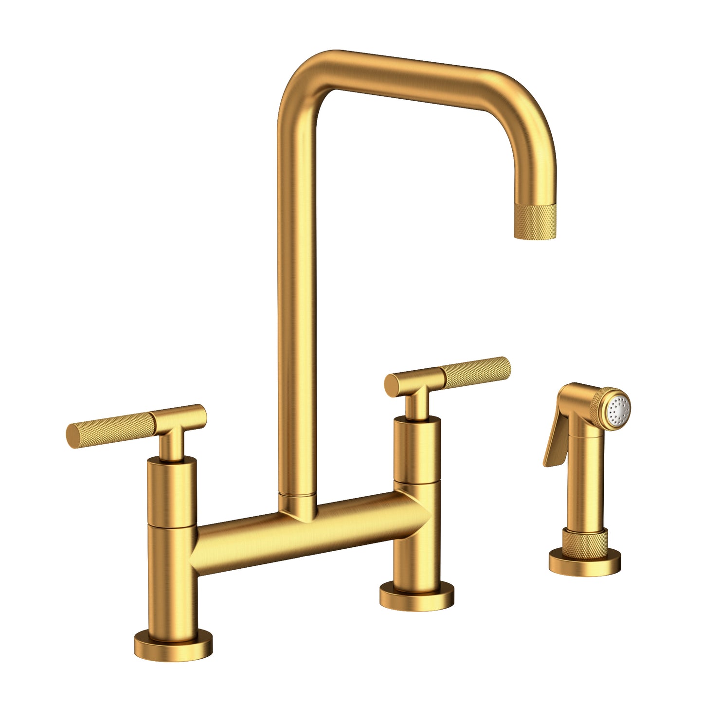 Newport Brass 3360-5413 Muncy Kitchen Bridge Faucet with Side Spray