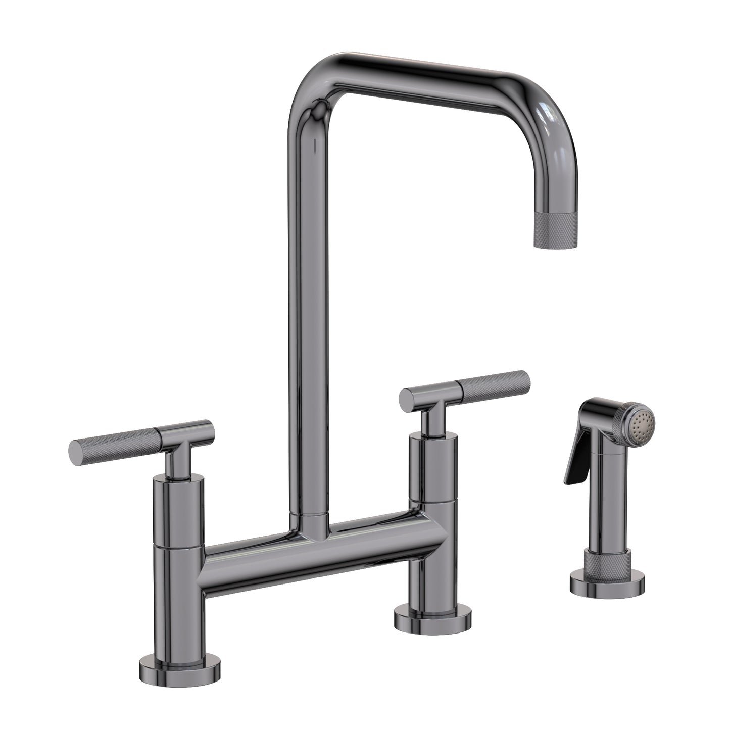 Newport Brass 3360-5413 Muncy Kitchen Bridge Faucet with Side Spray