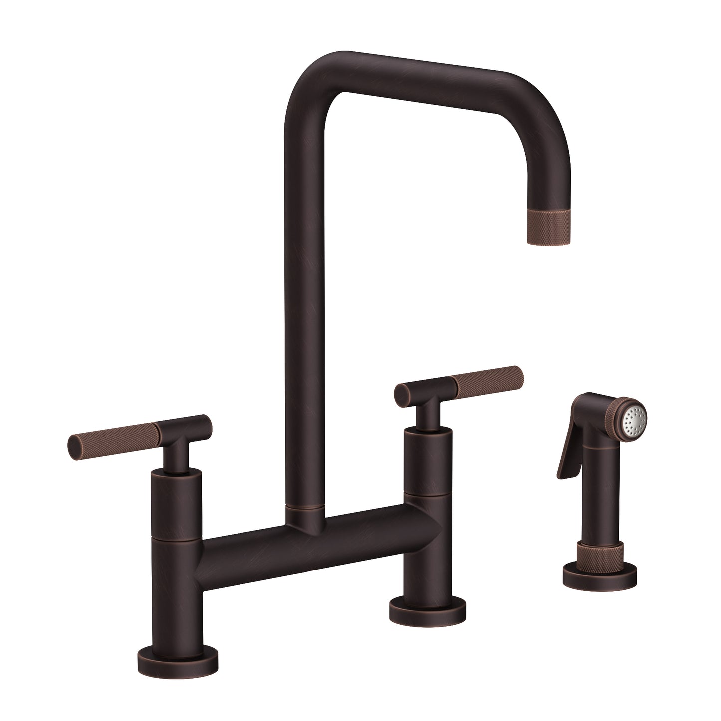 Newport Brass 3360-5413 Muncy Kitchen Bridge Faucet with Side Spray