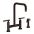 Newport Brass 3360-5413 Muncy Kitchen Bridge Faucet with Side Spray