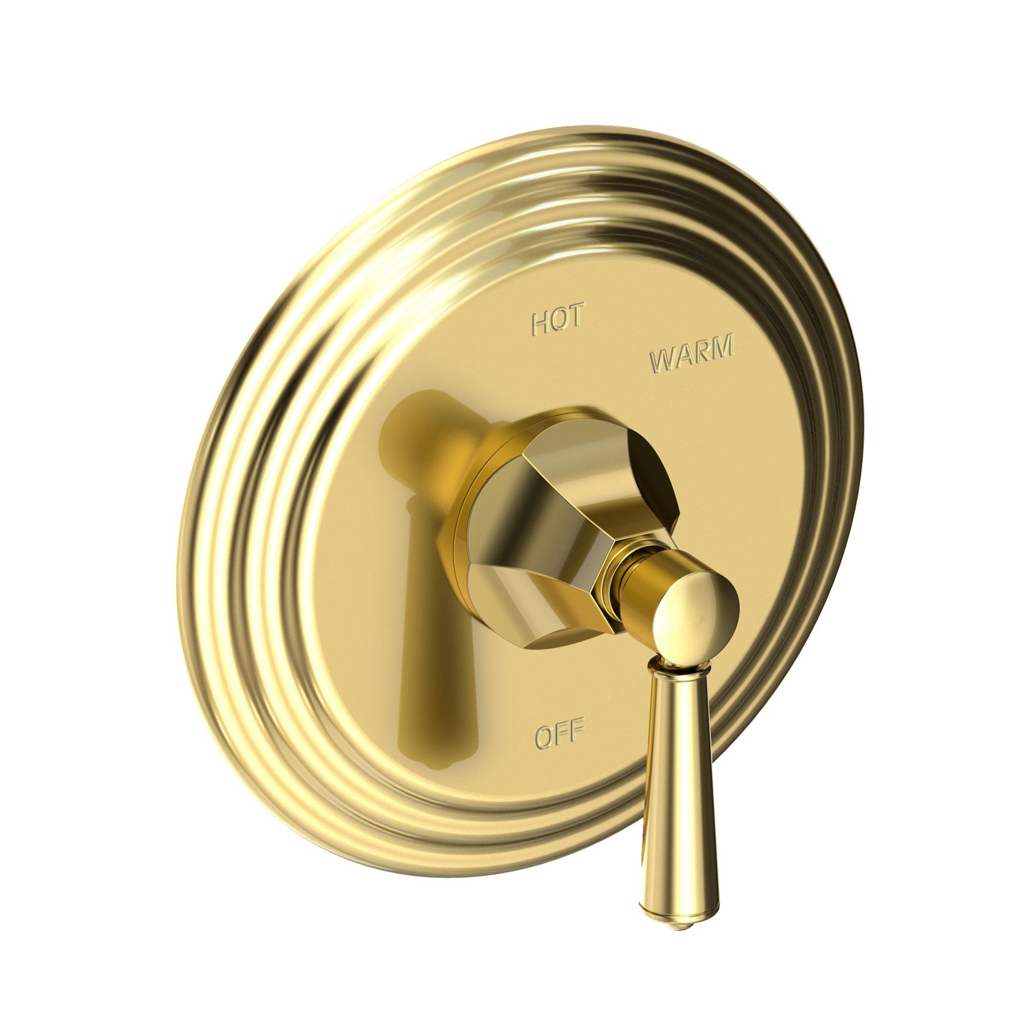 Newport Brass 4-1204BP Metropole Balanced Pressure Shower Trim Plate With Handle. Less Showerhead, Arm And Flange.