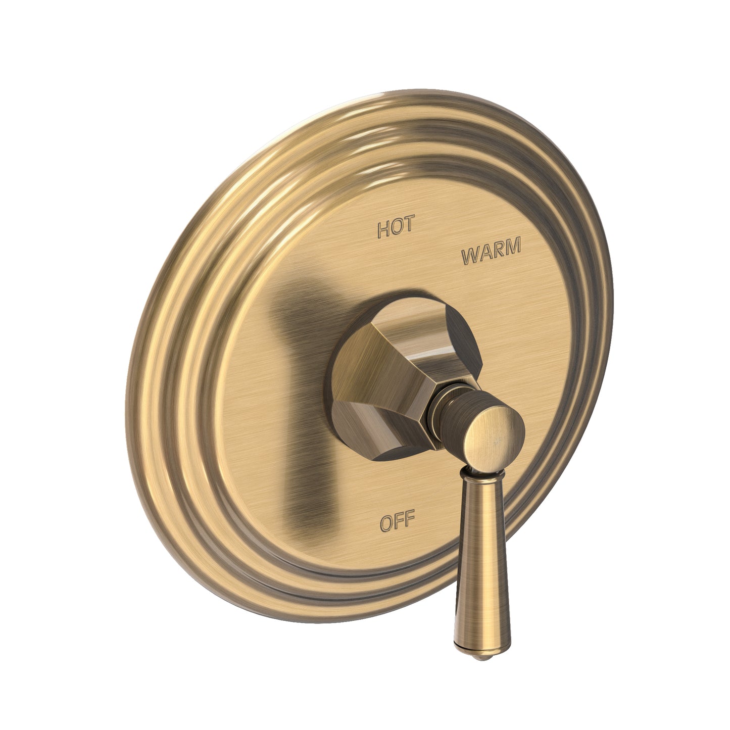 Newport Brass 4-1204BP Metropole Balanced Pressure Shower Trim Plate With Handle. Less Showerhead, Arm And Flange.