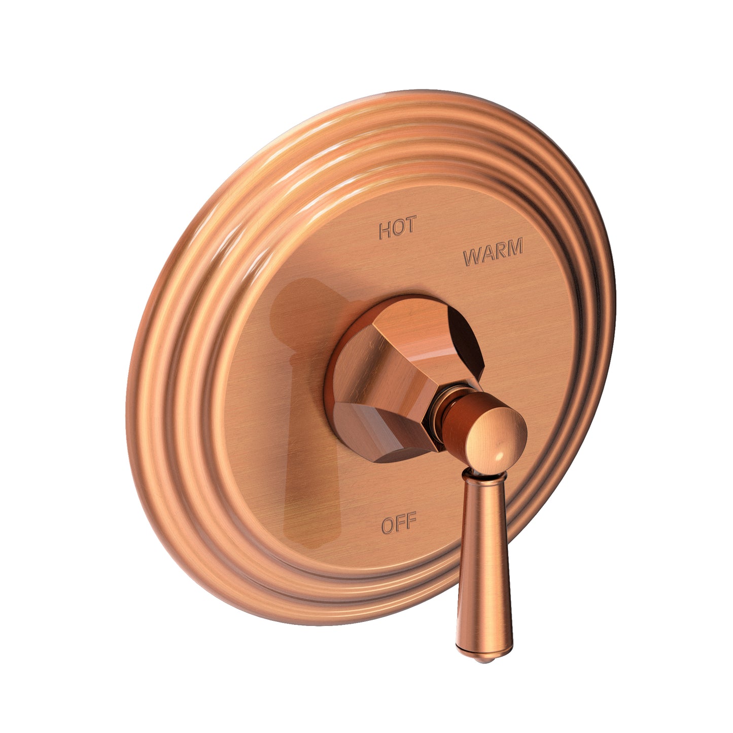 Newport Brass 4-1204BP Metropole Balanced Pressure Shower Trim Plate With Handle. Less Showerhead, Arm And Flange.