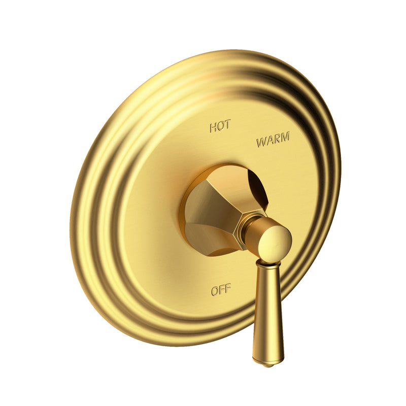 Newport Brass 4-1204BP Metropole Balanced Pressure Shower Trim Plate with Handle. Less showerhead, arm and flange.