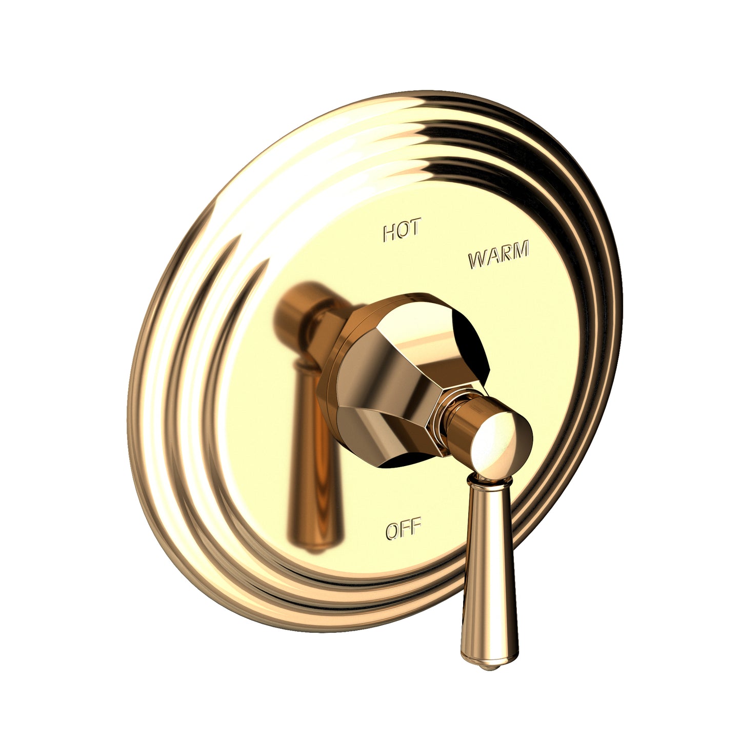 Newport Brass 4-1204BP Metropole Balanced Pressure Shower Trim Plate With Handle. Less Showerhead, Arm And Flange.