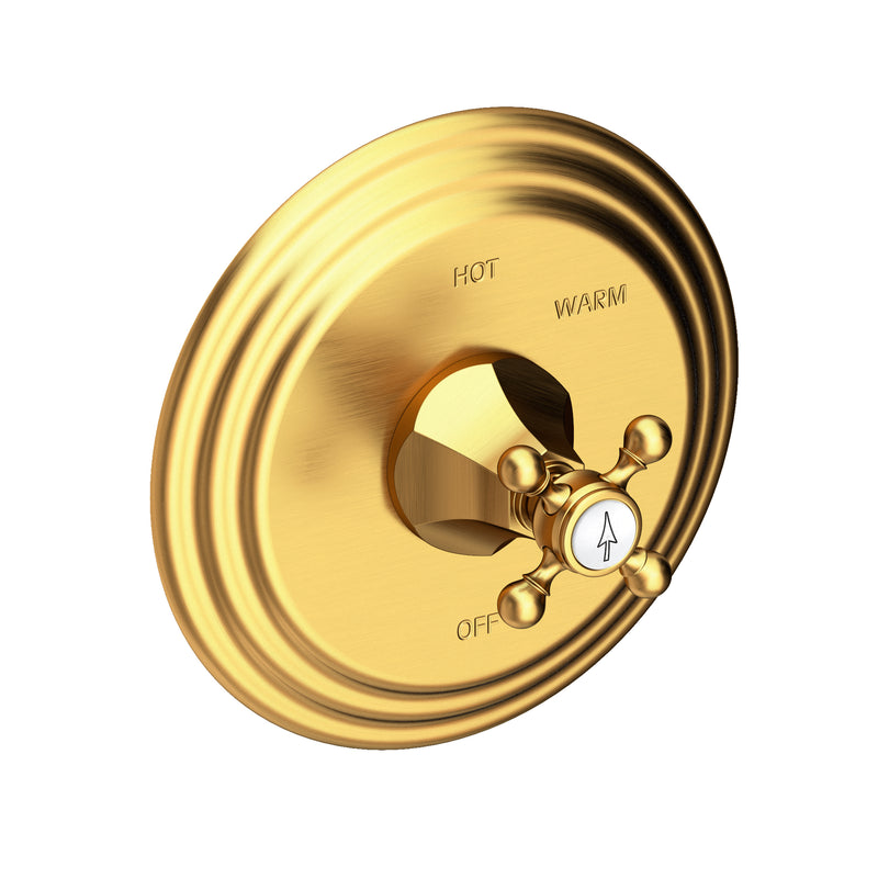 Newport Brass 4-1224BP Metropole Balanced Pressure Shower Trim Plate with Handle. Less showerhead, arm and flange.