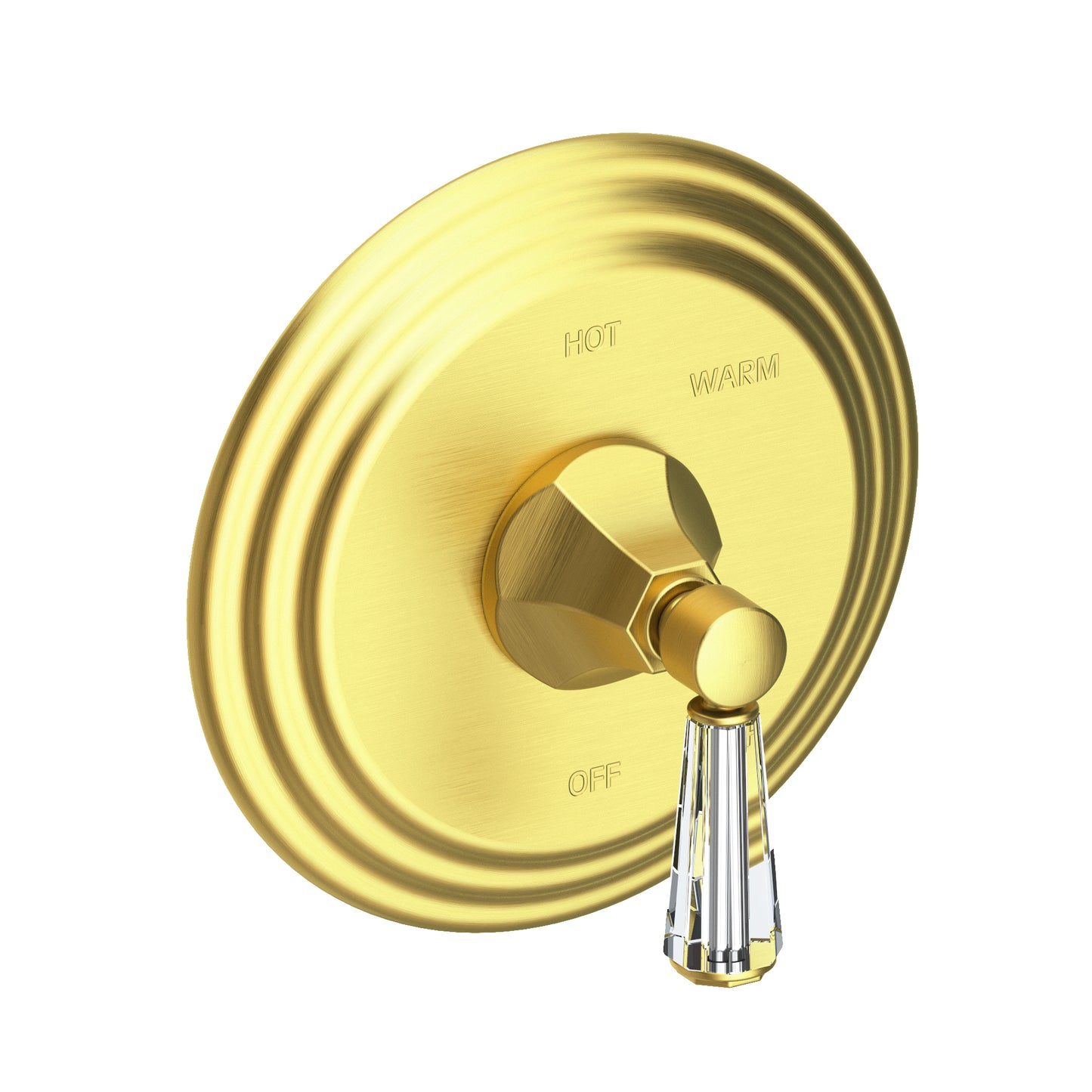 Newport Brass 4-1234BP Metropole Balanced Pressure Shower Trim Plate with Handle. Less showerhead, arm and flange.