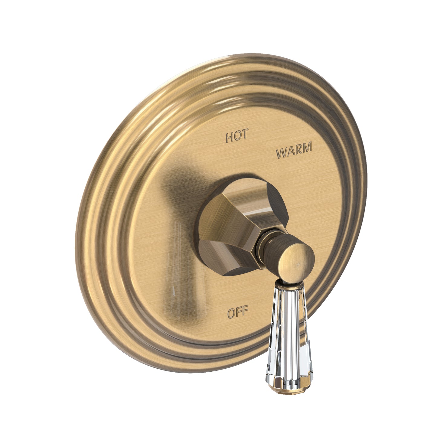 Newport Brass 4-1234BP Metropole Balanced Pressure Shower Trim Plate with Handle. Less showerhead, arm and flange.