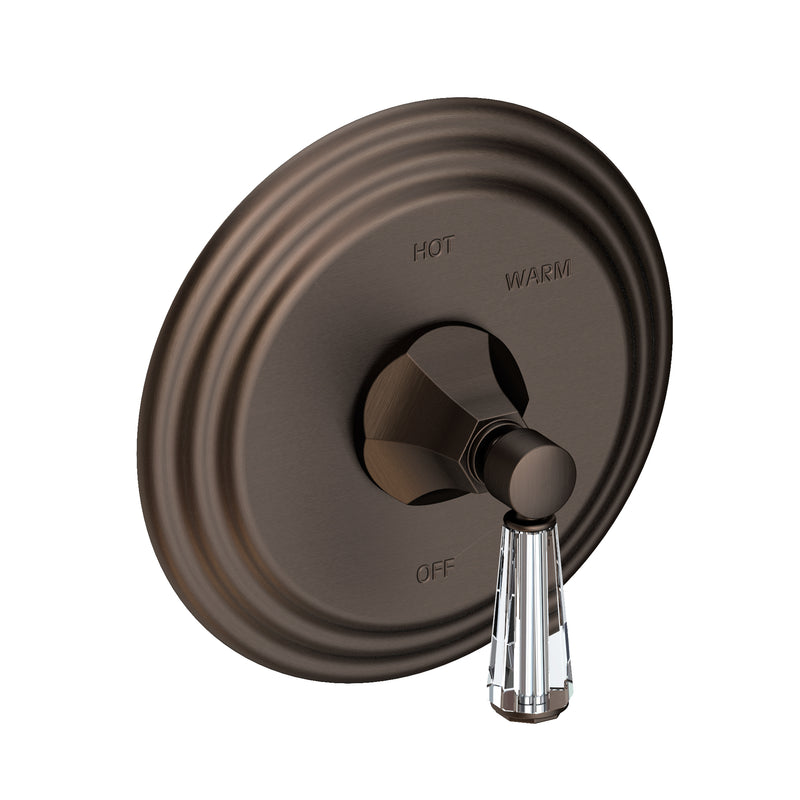 Newport Brass 4-1234BP Metropole Balanced Pressure Shower Trim Plate with Handle. Less showerhead, arm and flange.