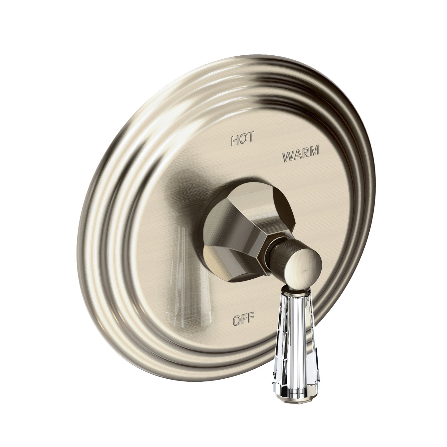 Newport Brass 4-1234BP Metropole Balanced Pressure Shower Trim Plate with Handle. Less showerhead, arm and flange.