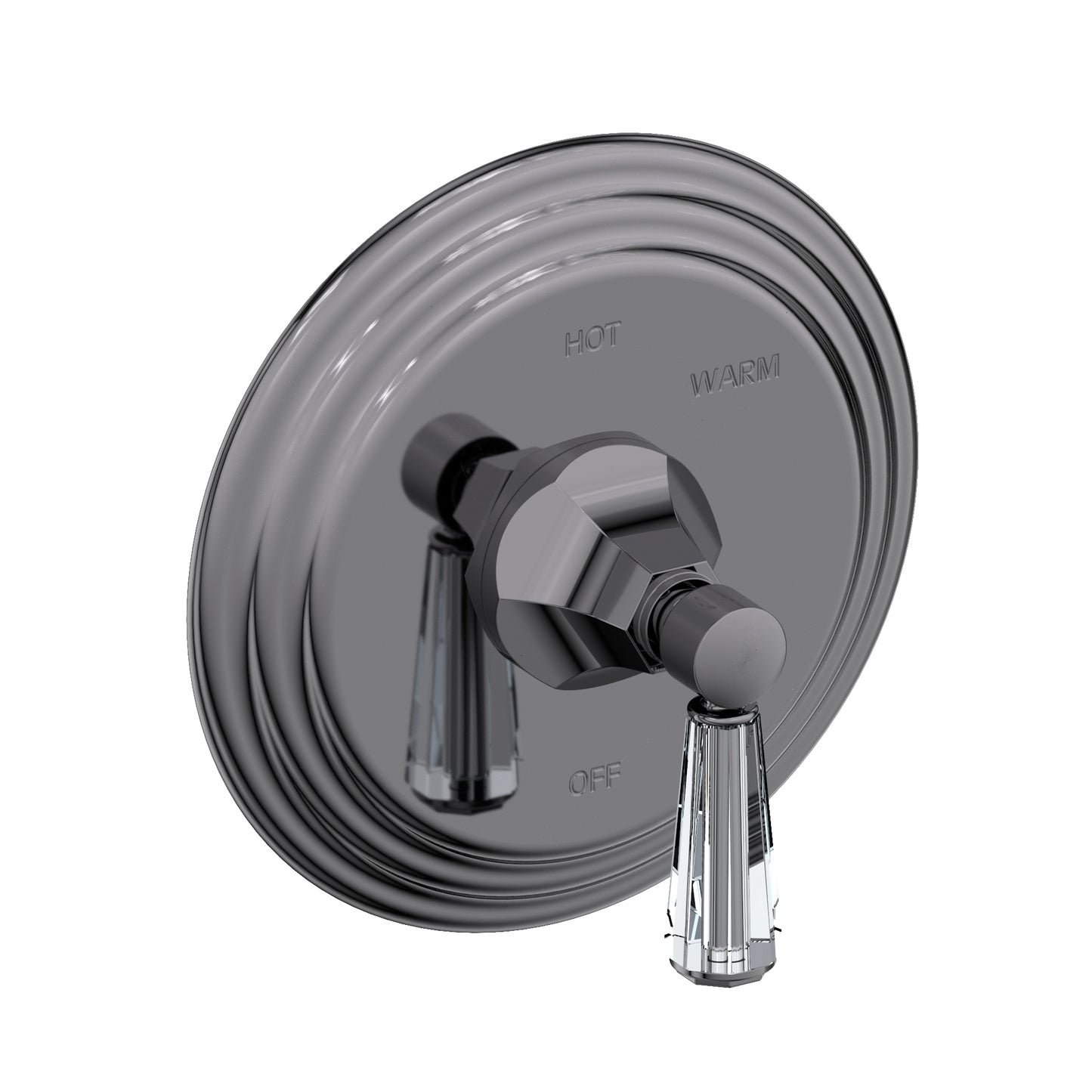 Newport Brass 4-1234BP Metropole Balanced Pressure Shower Trim Plate with Handle. Less showerhead, arm and flange.