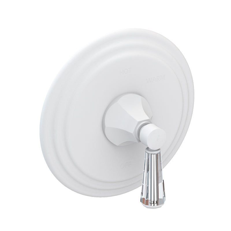 Newport Brass 4-1234BP Metropole Balanced Pressure Shower Trim Plate with Handle. Less showerhead, arm and flange.