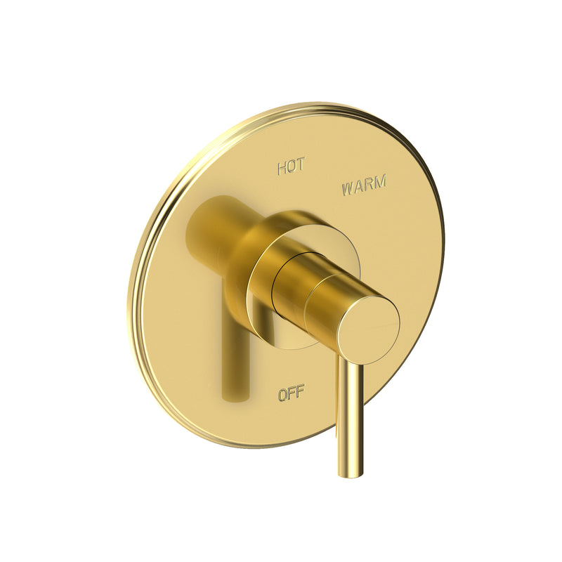 Newport Brass 4-1504BP East Linear Balanced Pressure Shower Trim Plate with Handle. Less showerhead, arm and flange.