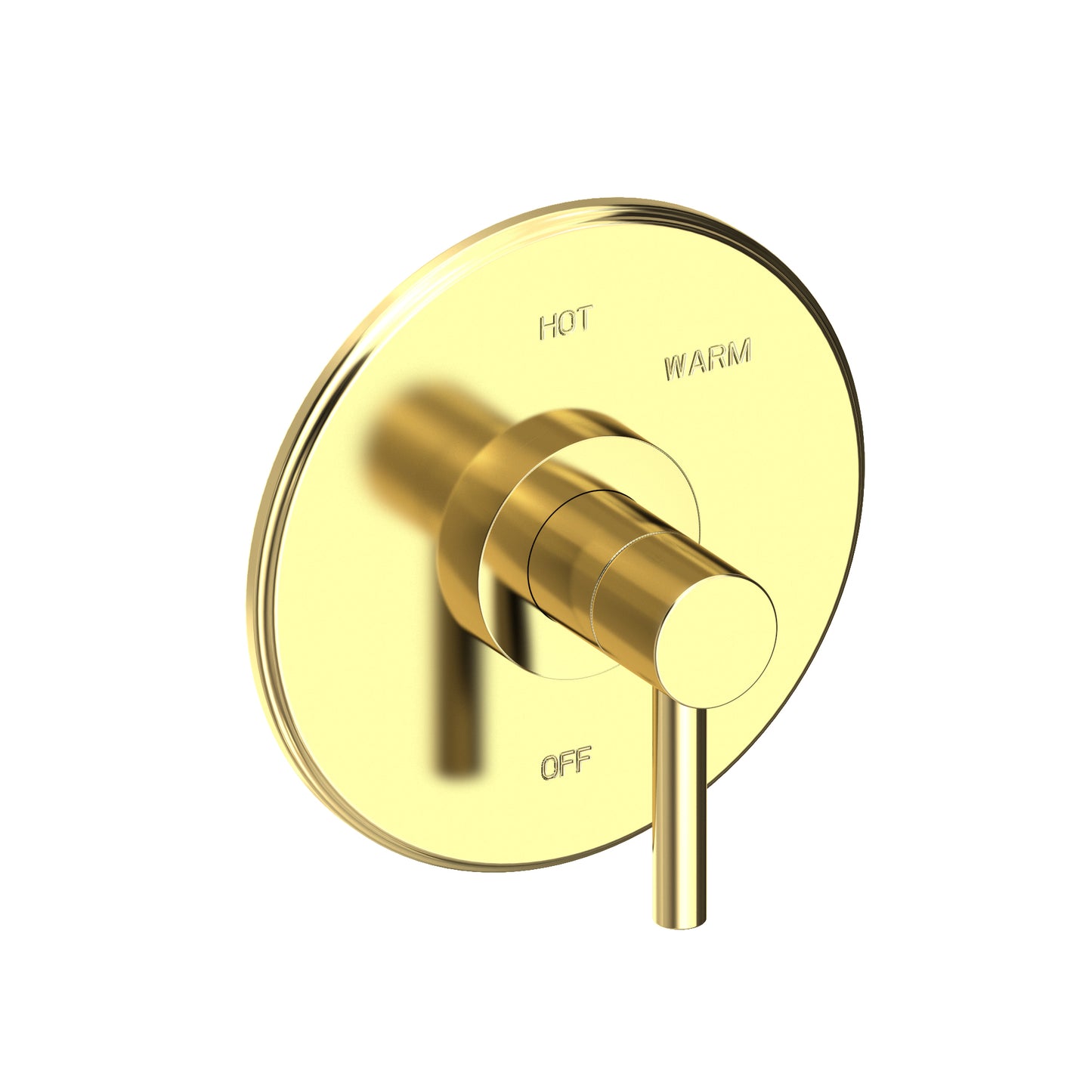Newport Brass 4-1504BP East Linear Balanced Pressure Shower Trim Plate With Handle. Less Showerhead, Arm And Flange.