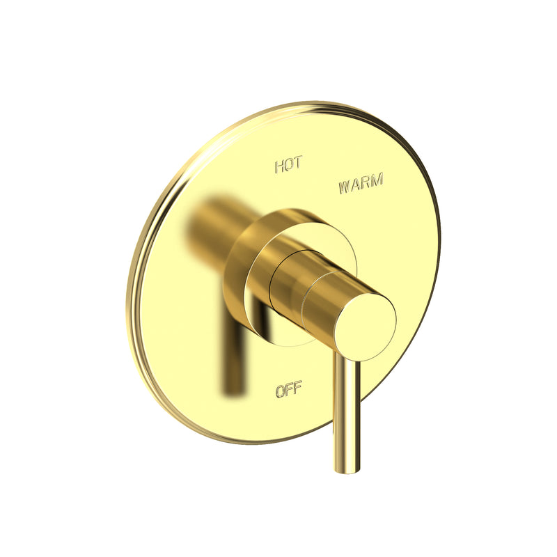 Newport Brass 4-1504BP East Linear Balanced Pressure Shower Trim Plate with Handle. Less showerhead, arm and flange.