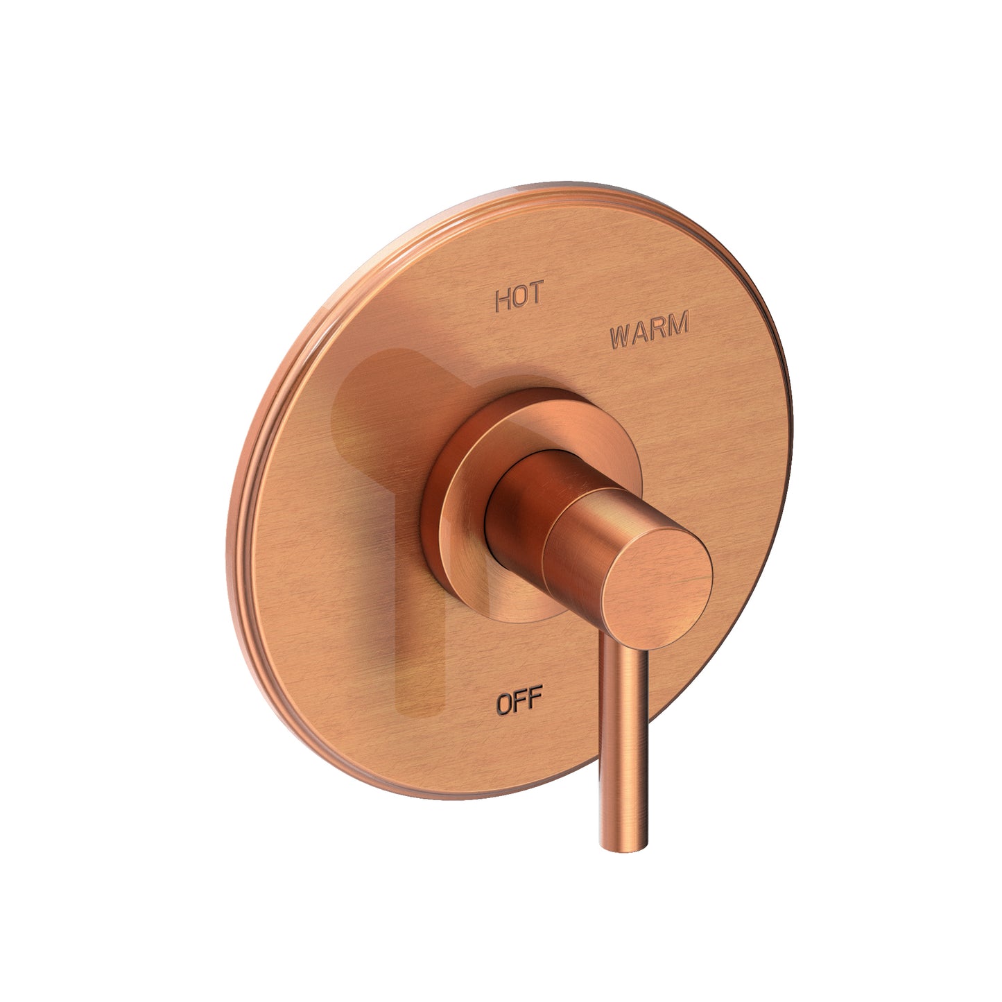 Newport Brass 4-1504BP East Linear Balanced Pressure Shower Trim Plate With Handle. Less Showerhead, Arm And Flange.