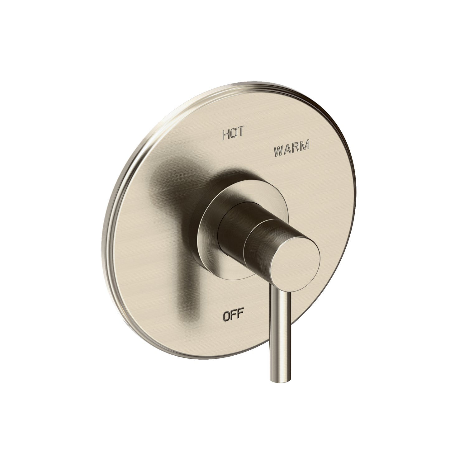 Newport Brass 4-1504BP East Linear Balanced Pressure Shower Trim Plate With Handle. Less Showerhead, Arm And Flange.